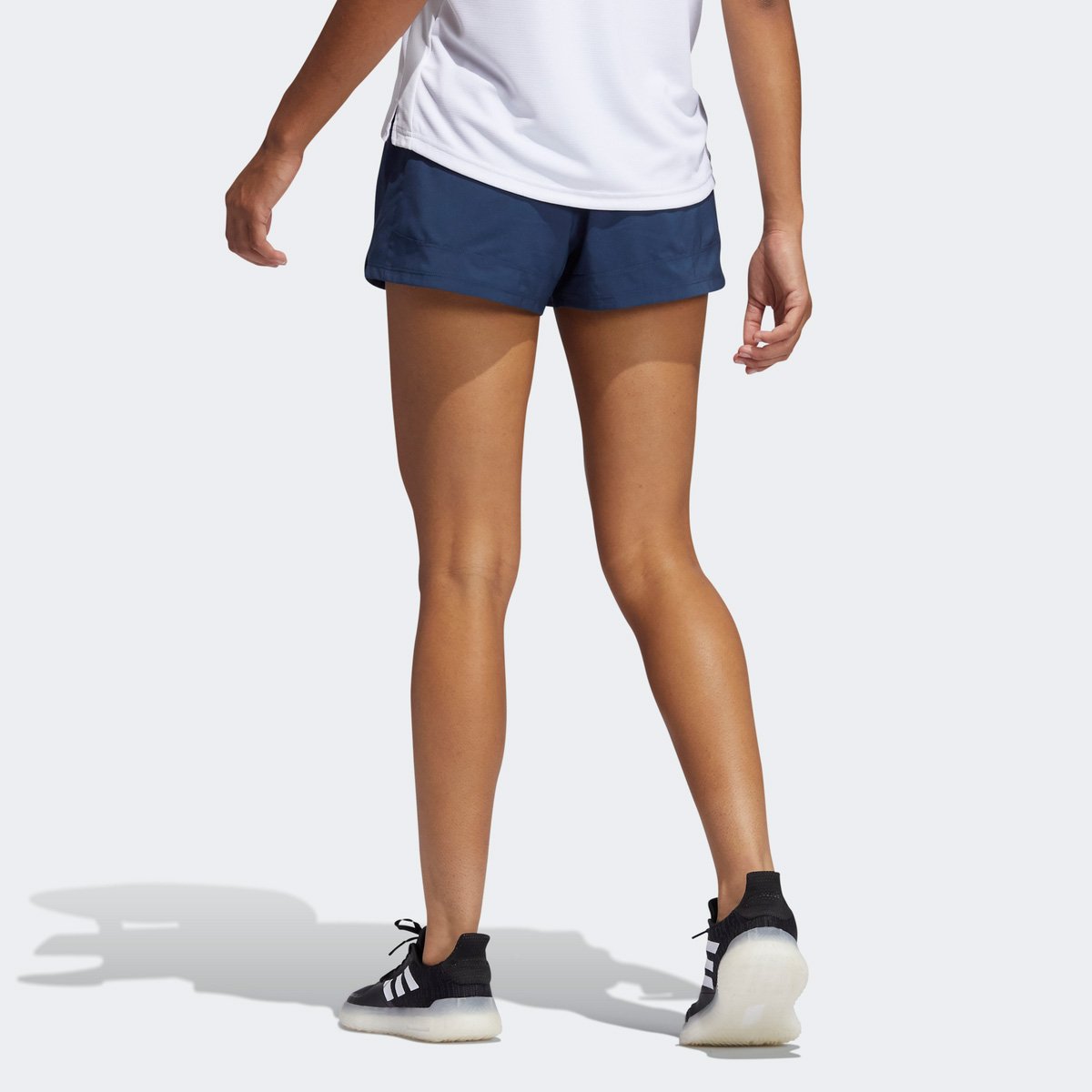 Short Adidas Pacer 3 Listras Knit Feminino - Tam: P - 2