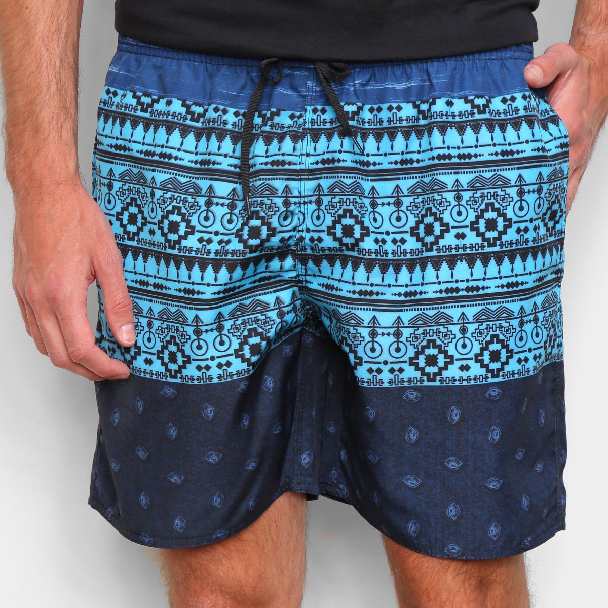 Short Ventury City Geometric Masculino