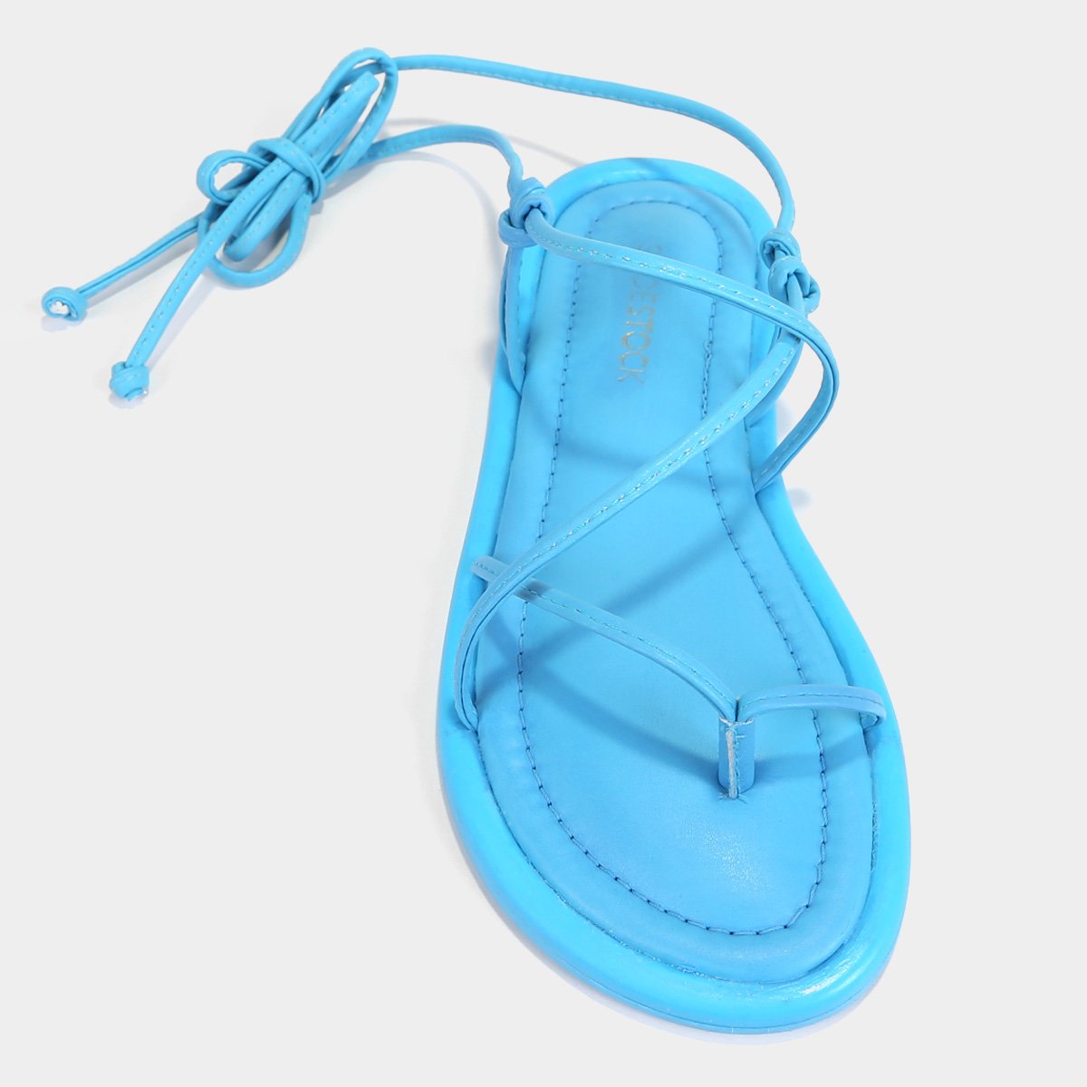 Rasteira Shoestock Amarração Monocolor - Tam: 39 - 5