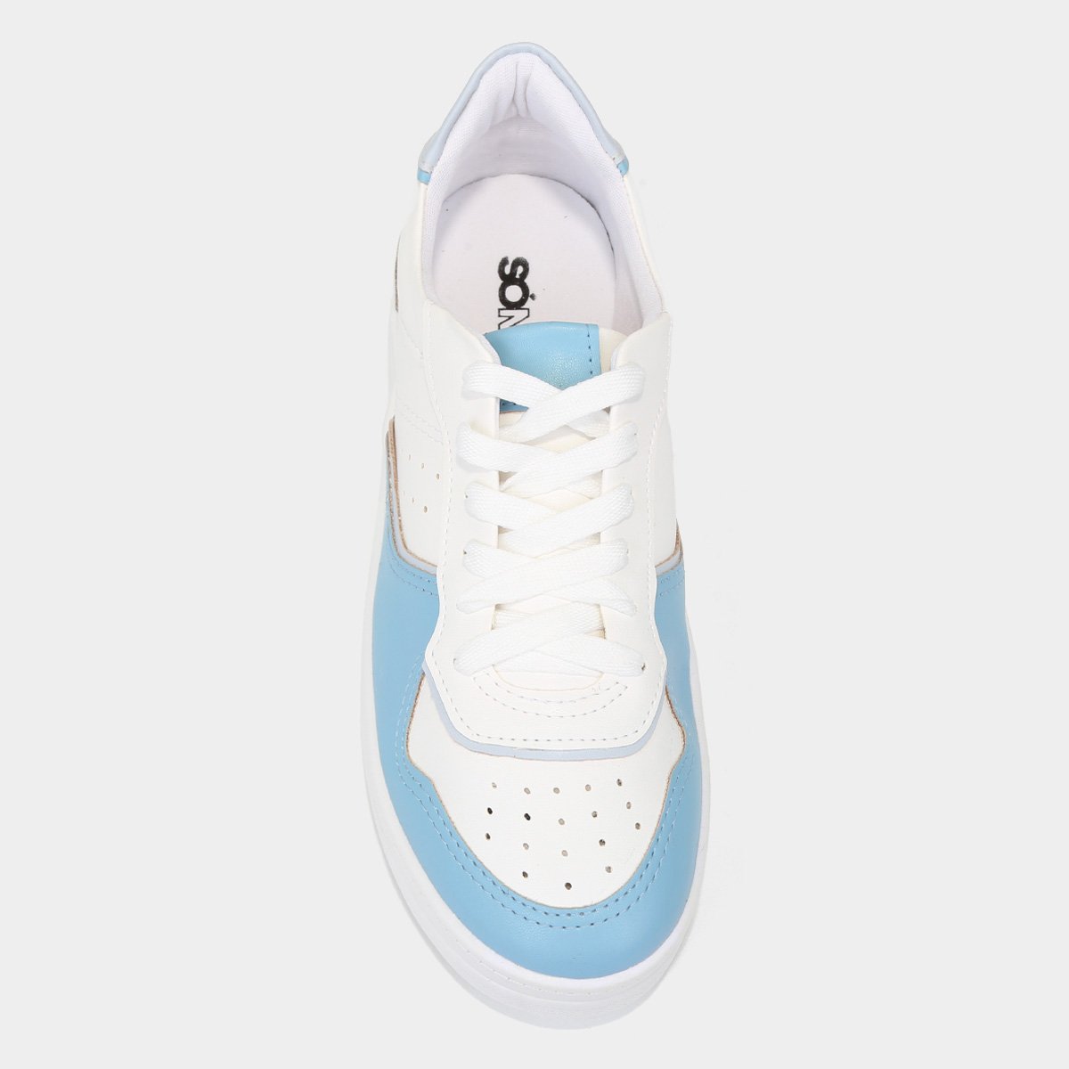Tênis Somoda Flatform Recortes Feminino - Tam: 34 - 3