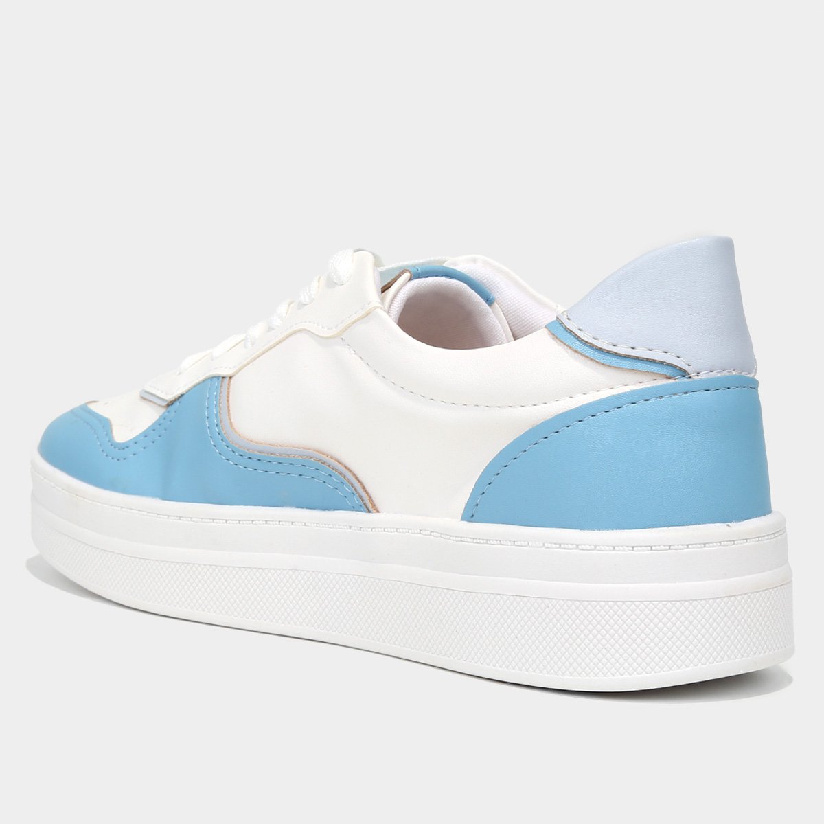 Tênis Somoda Flatform Recortes Feminino - Tam: 34 - 4