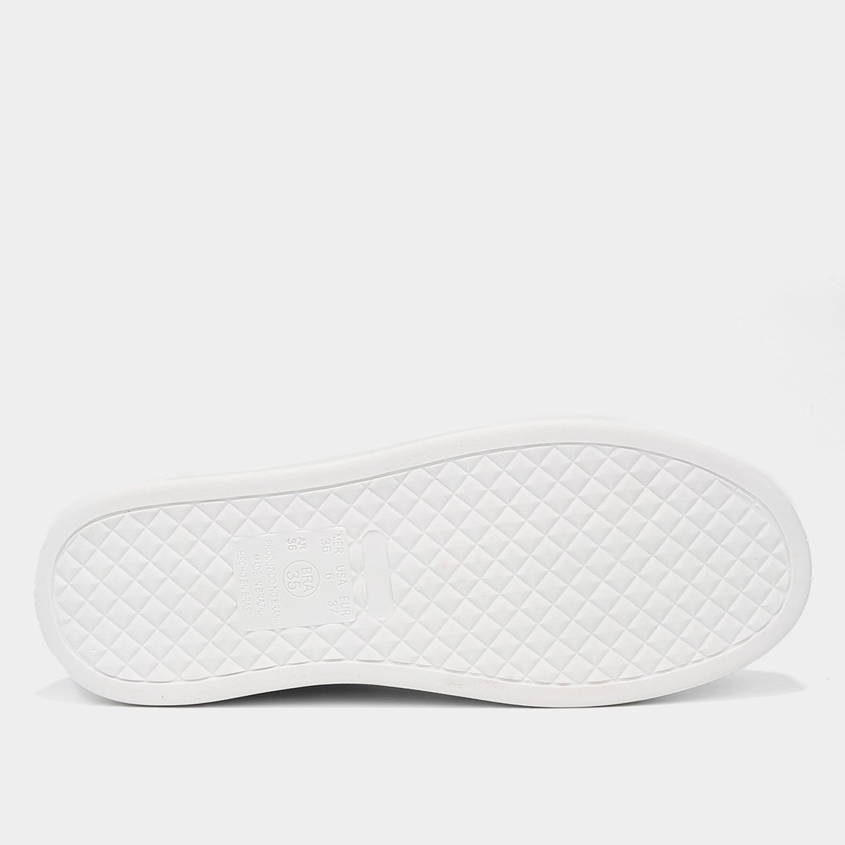 Tênis Somoda Flatform Recortes Feminino - Tam: 34 - 5