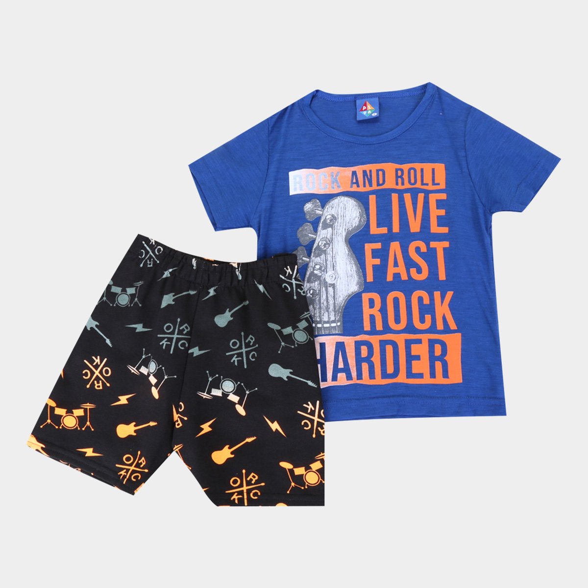 Conjunto Infantil Pipa Estampado Masculino
