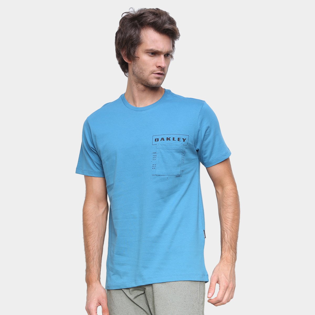 Camiseta Oakley Super Braded Pocket Sp Masculina