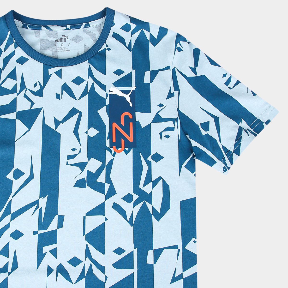 Camiseta Puma Neymar Jr. Creativity Logo Masculina - Tam: P - 4