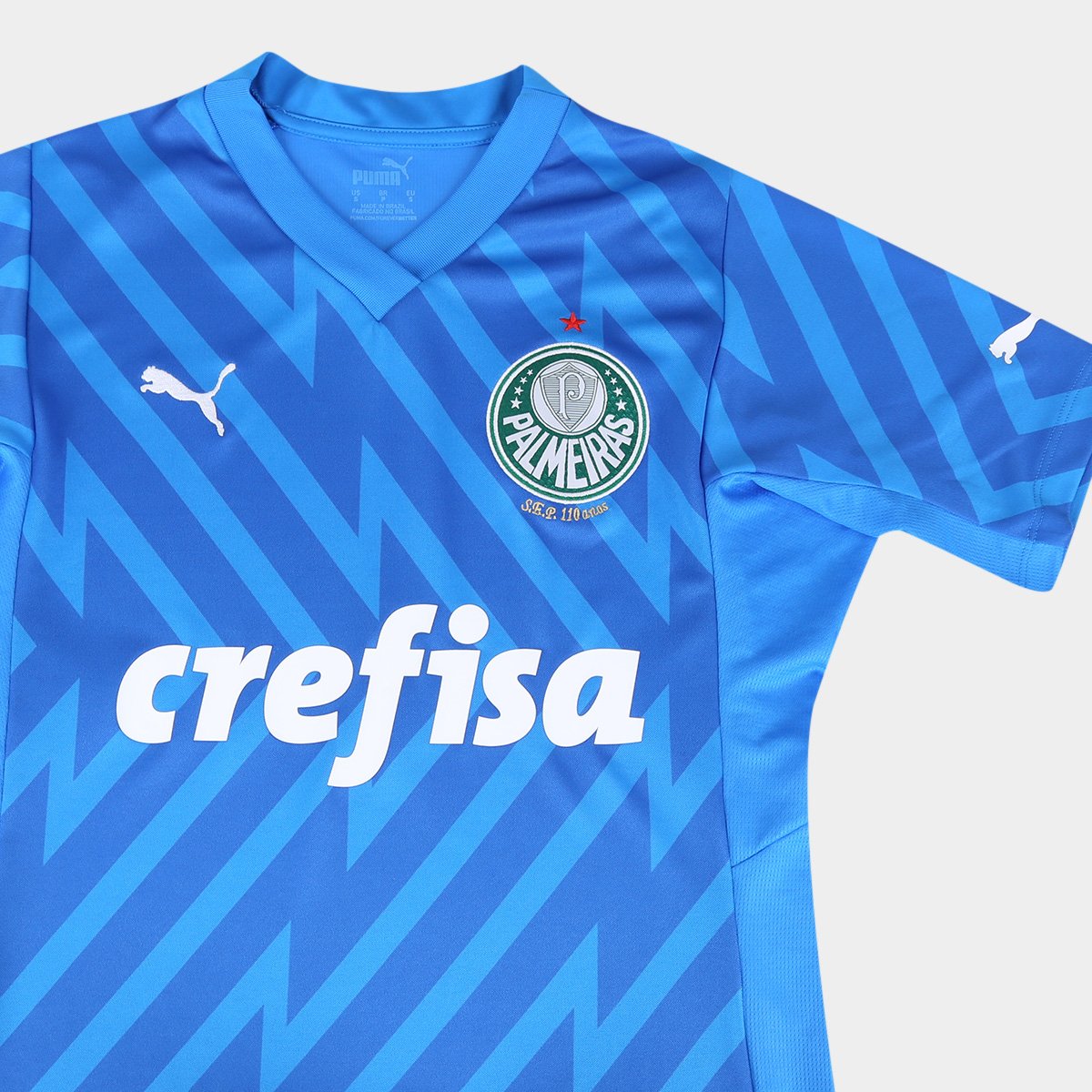 Camisa Palmeiras I 24/25 s/n° Goleiro Puma Feminina - Tam: G - 5