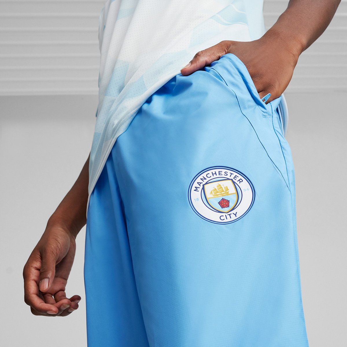 Calça Manchester City 24/25 Pré-jogo Puma Masculina - Tam: P - 2