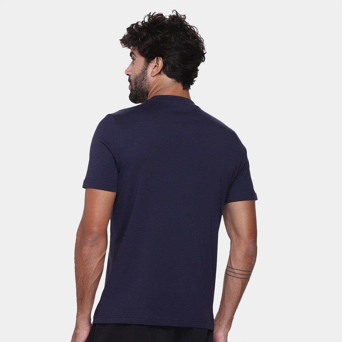 Camiseta Puma 2 Color Small No. 1 Logo Masculina - Tam: P - 1