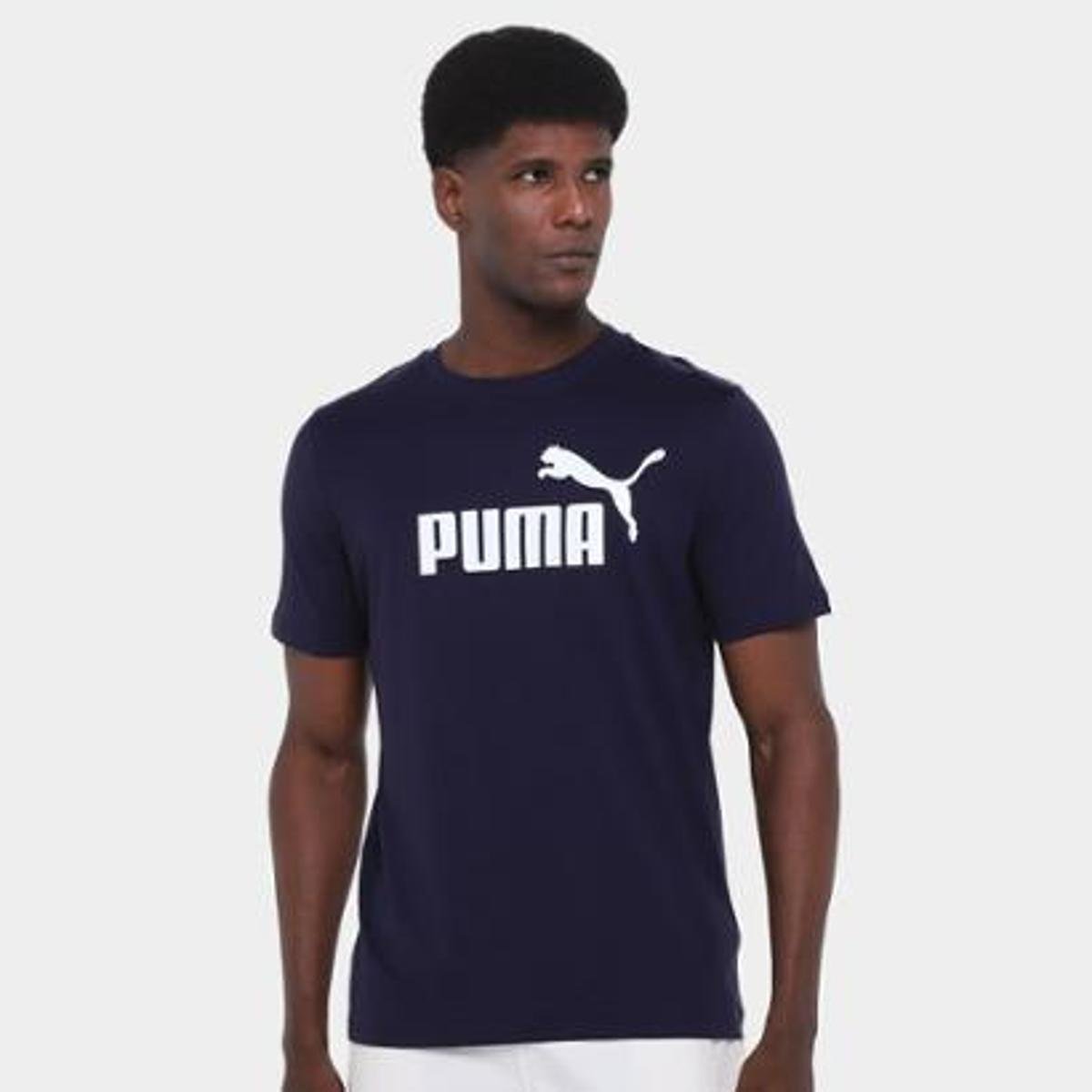 Camiseta Puma No. 1 Logo Masculina - Tam: P - 1