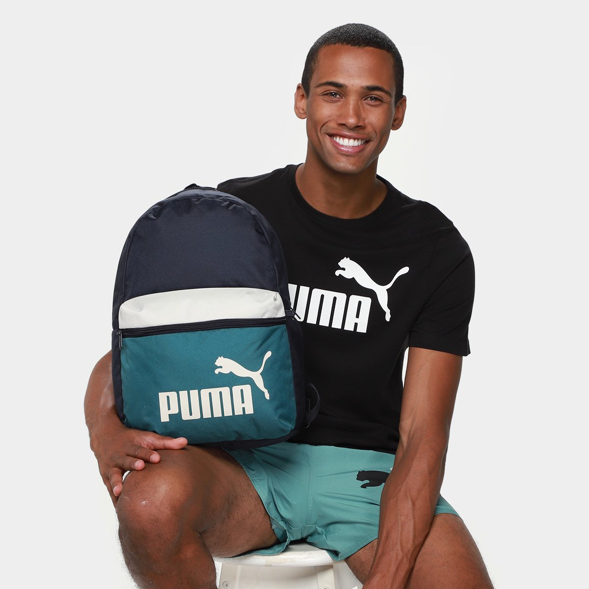 Mochila Puma Phase Color Block - 1