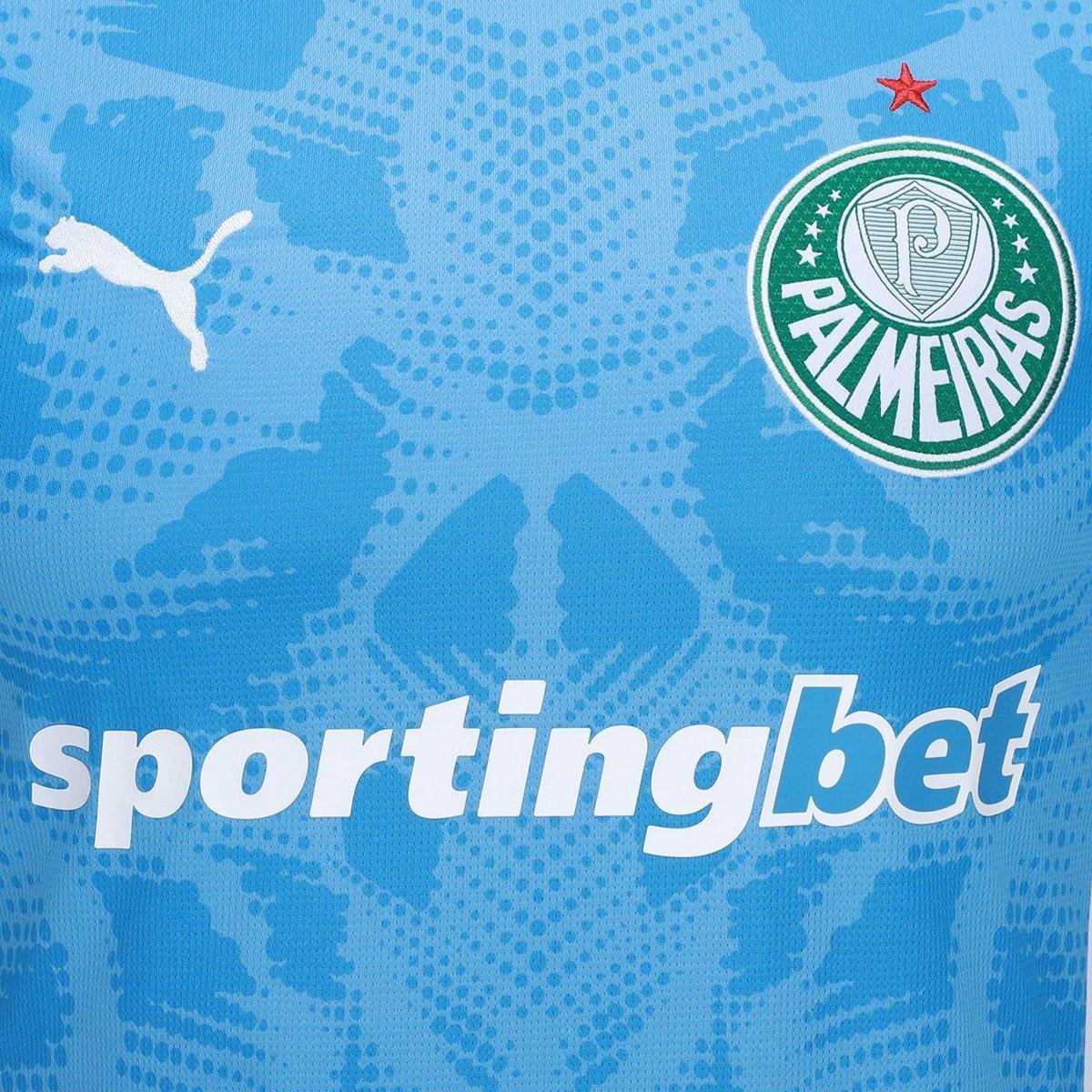 Camisa de Goleiro Palmeiras I 25/26 s/n Torcedor Puma Masculina - Tam: P - 2