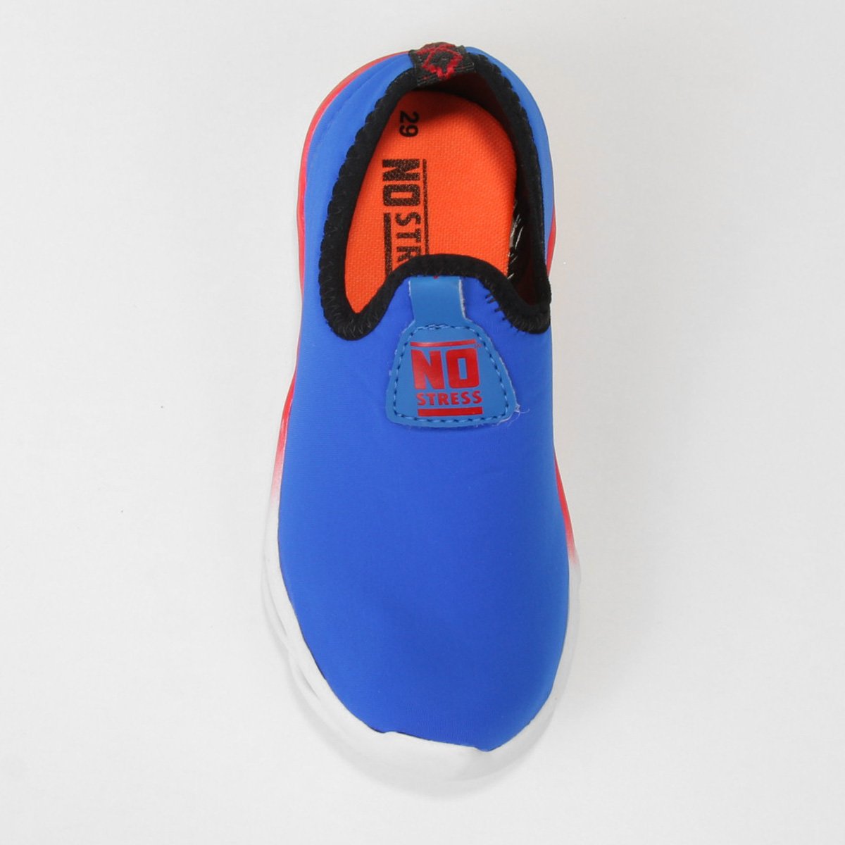 Tênis Infantil Jogger No Stress Casual Menino - Tam: 22 - 2
