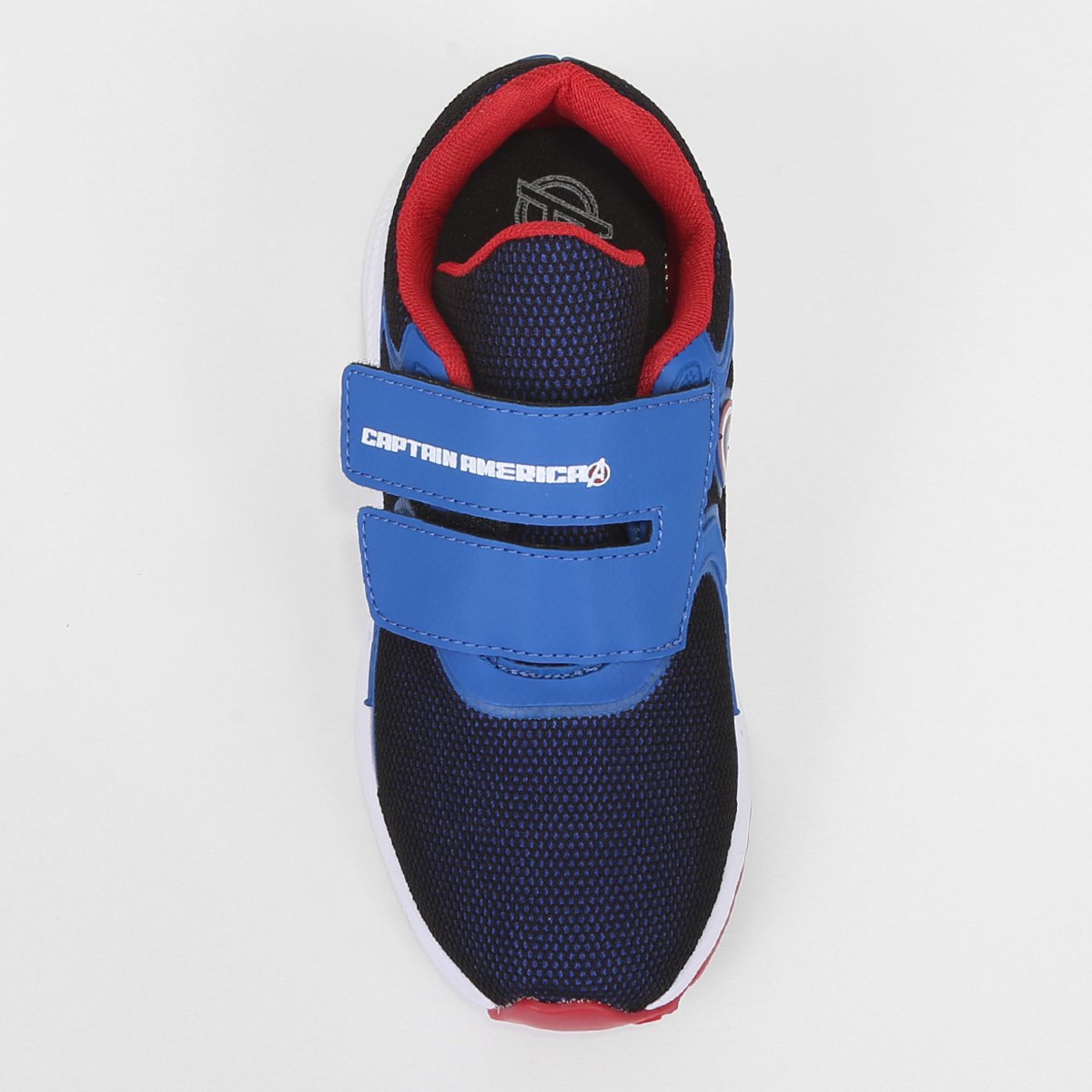 Tênis Infantil Marvel Capitão América Menino - Tam: 20 - 2