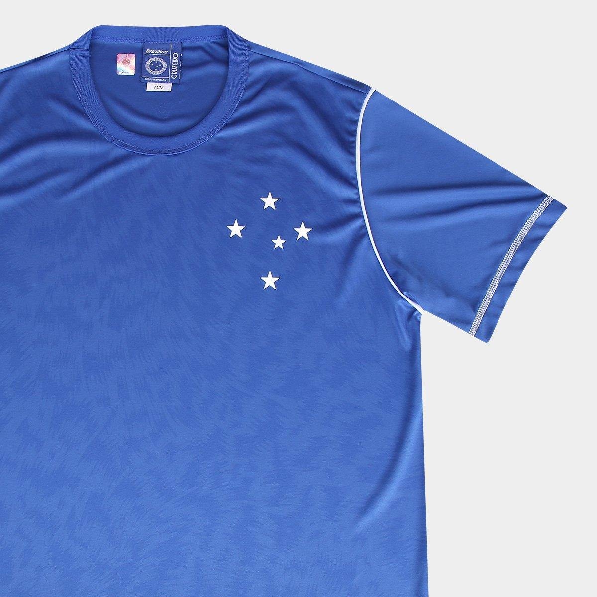Camisa Cruzeiro Braziline Ser Masculina - Tam: P - 4