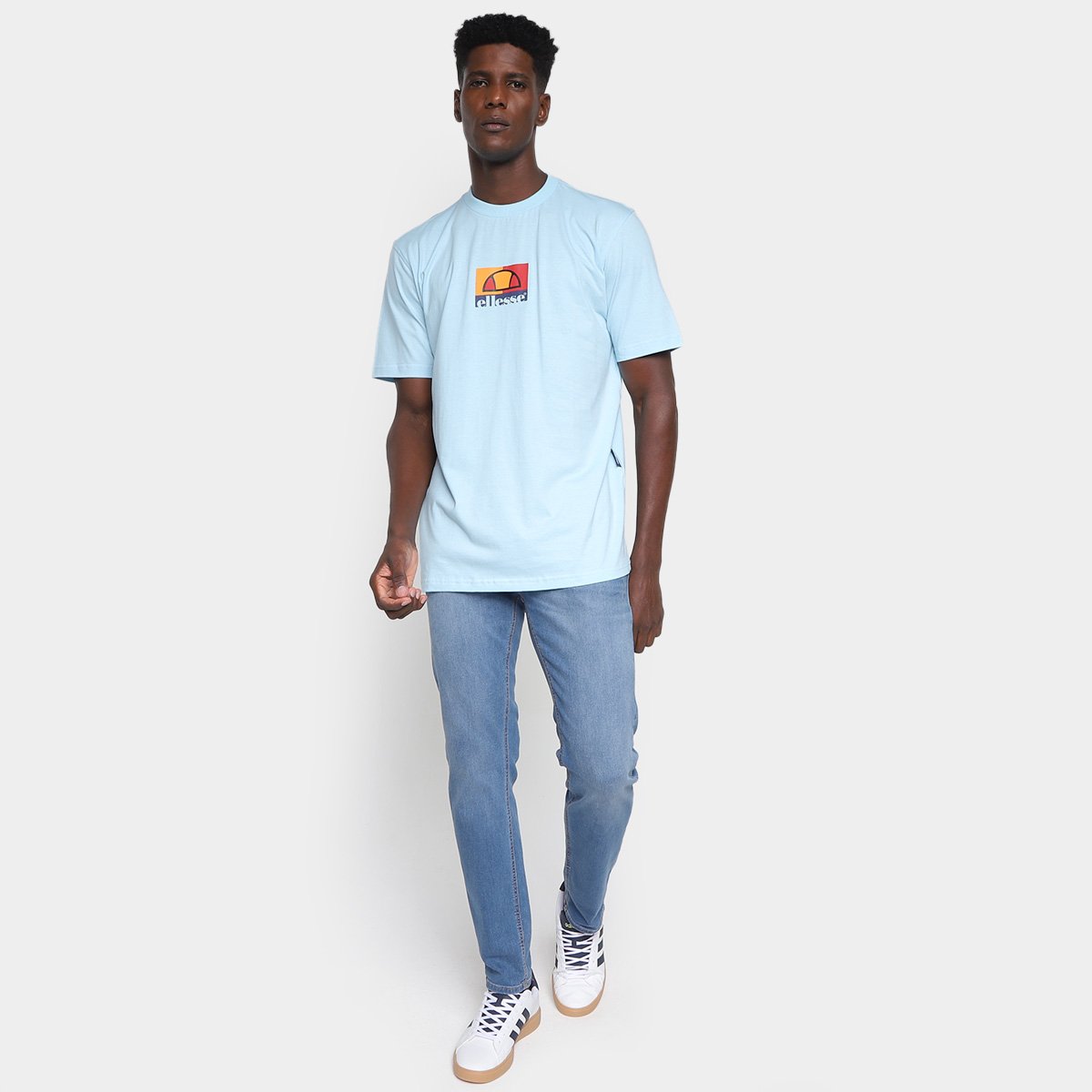 Camiseta Ellesse Casual Masculina - Tam: G - 3