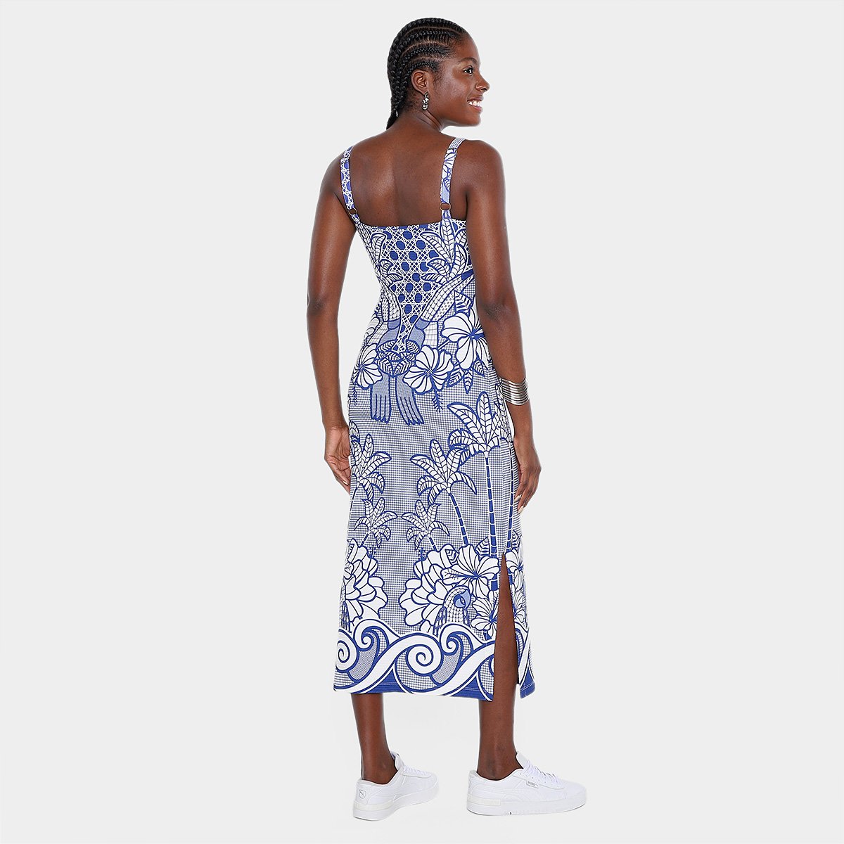 Vestido Midi Farm Refresco - Tam: M - 1