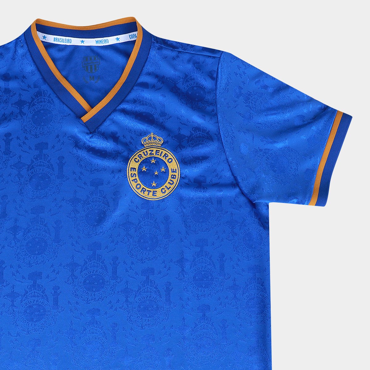 Camisa Cruzeiro RetrôMania 2003 Tríplice Coroa Masculina - Tam: P - 5