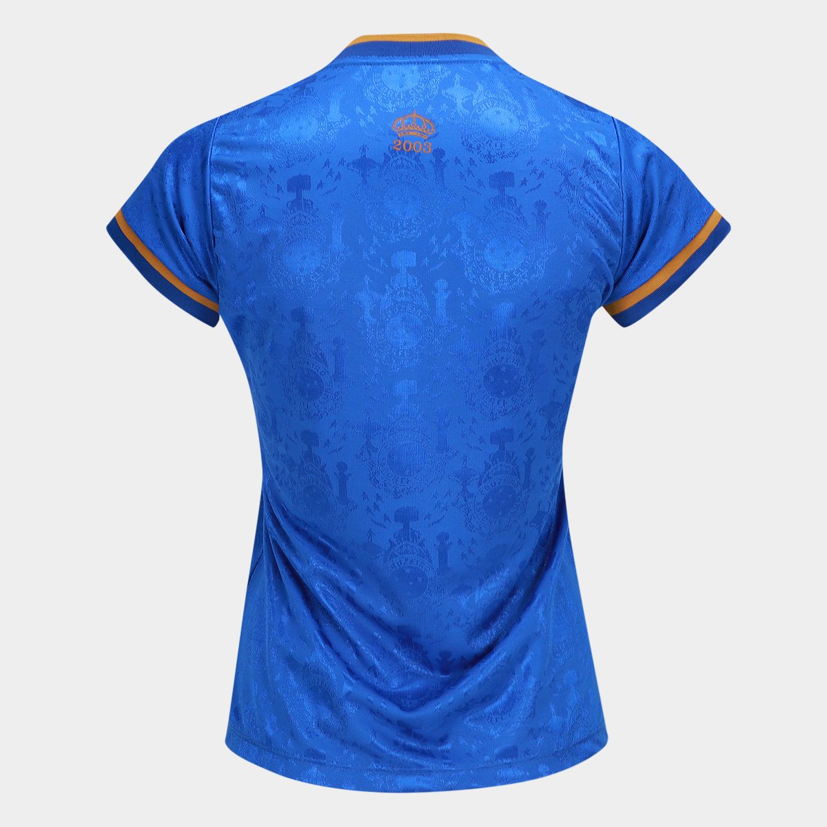 Camisa Cruzeiro RetrôMania Tríplice Coroa 2003 Feminina - Tam: P - 1