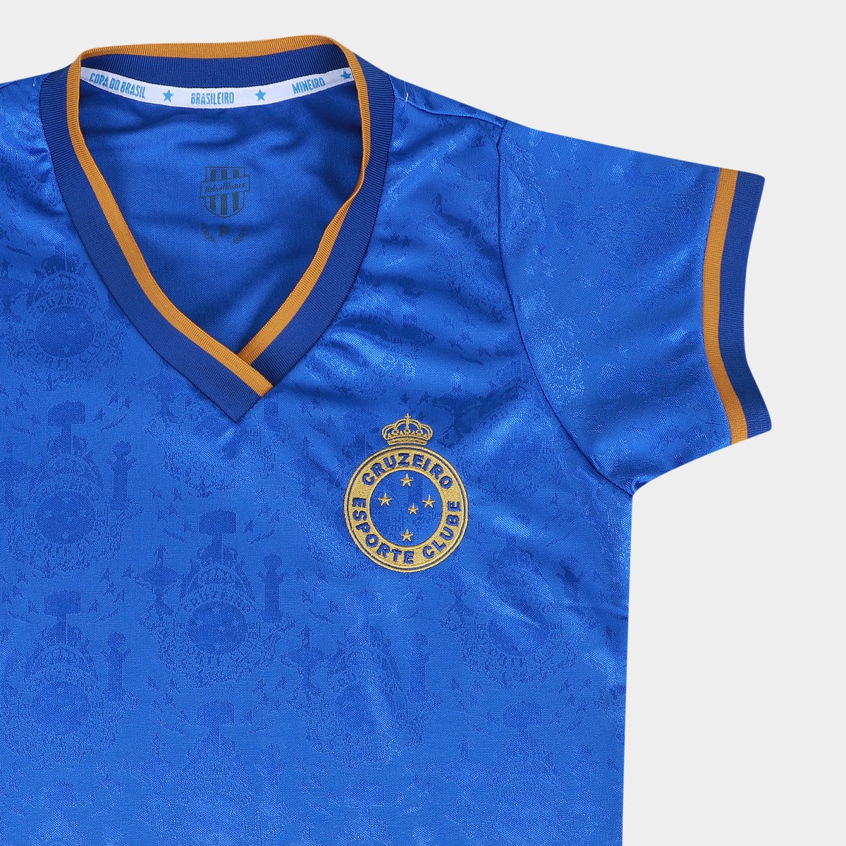 Camisa Cruzeiro RetrôMania Tríplice Coroa 2003 Feminina - Tam: P - 5