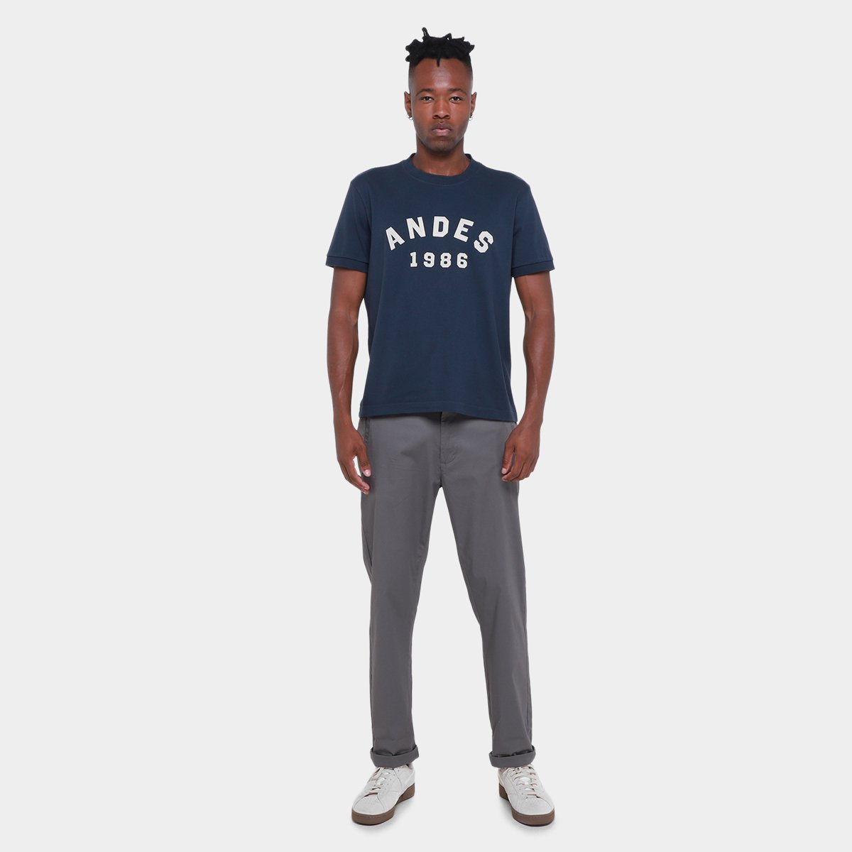 Camiseta Osklen Andes College Embroidered Masculina - Tam: M - 3
