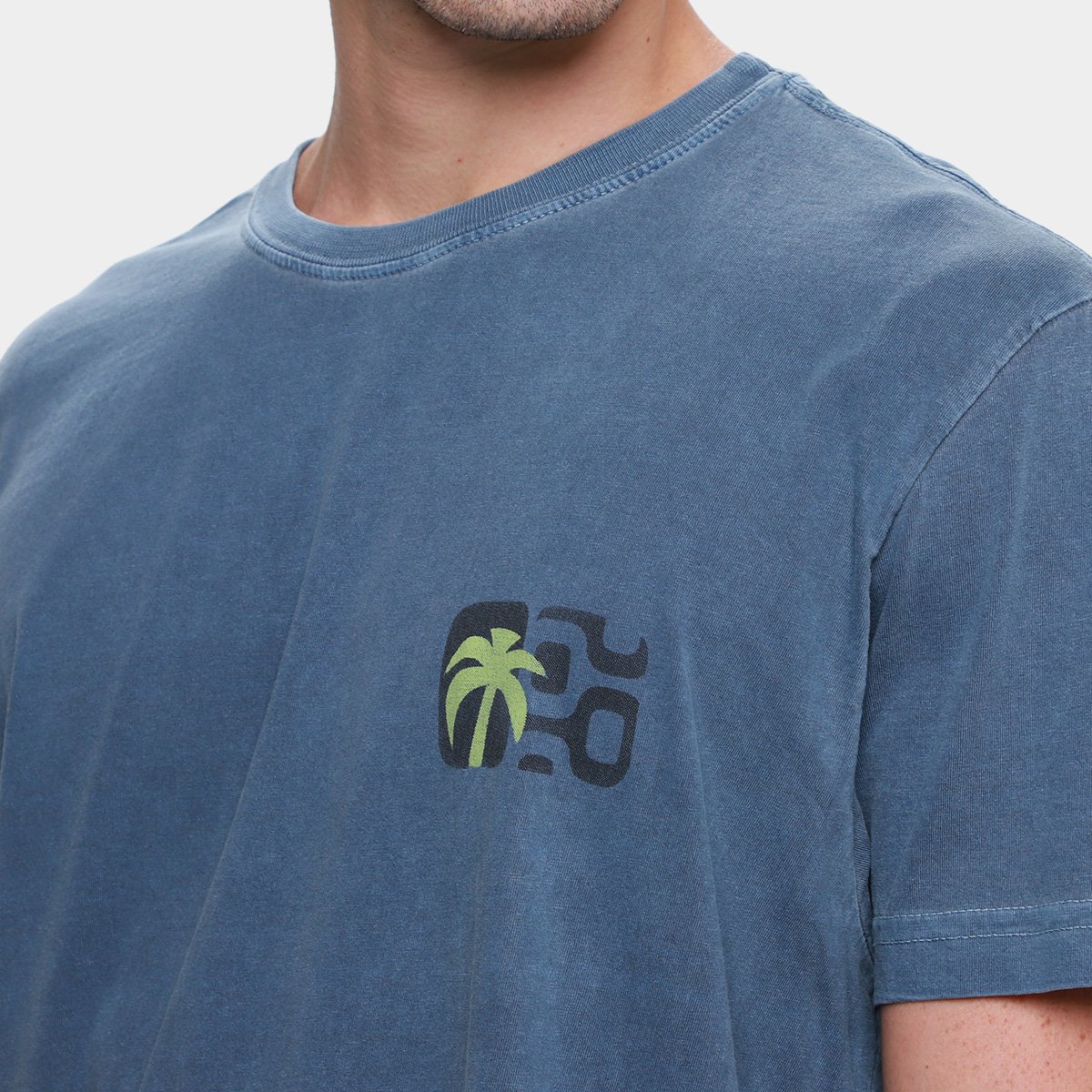 Camiseta Osklen Stone Seaside View Masculina - Tam: P - 2