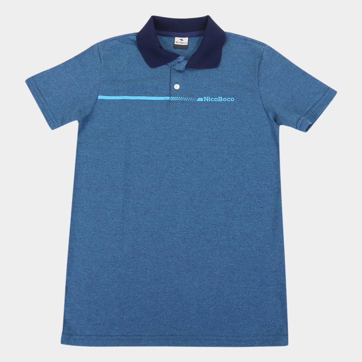 Camisa Polo Juvenil Nicoboco Pack Masculina