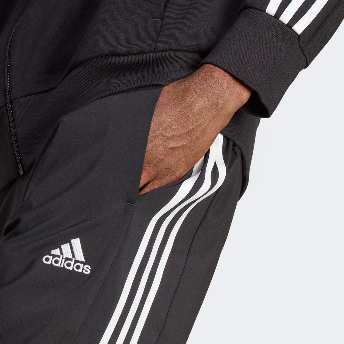 Calça Adidas 3 Listras Masculina - Tam: P - 2