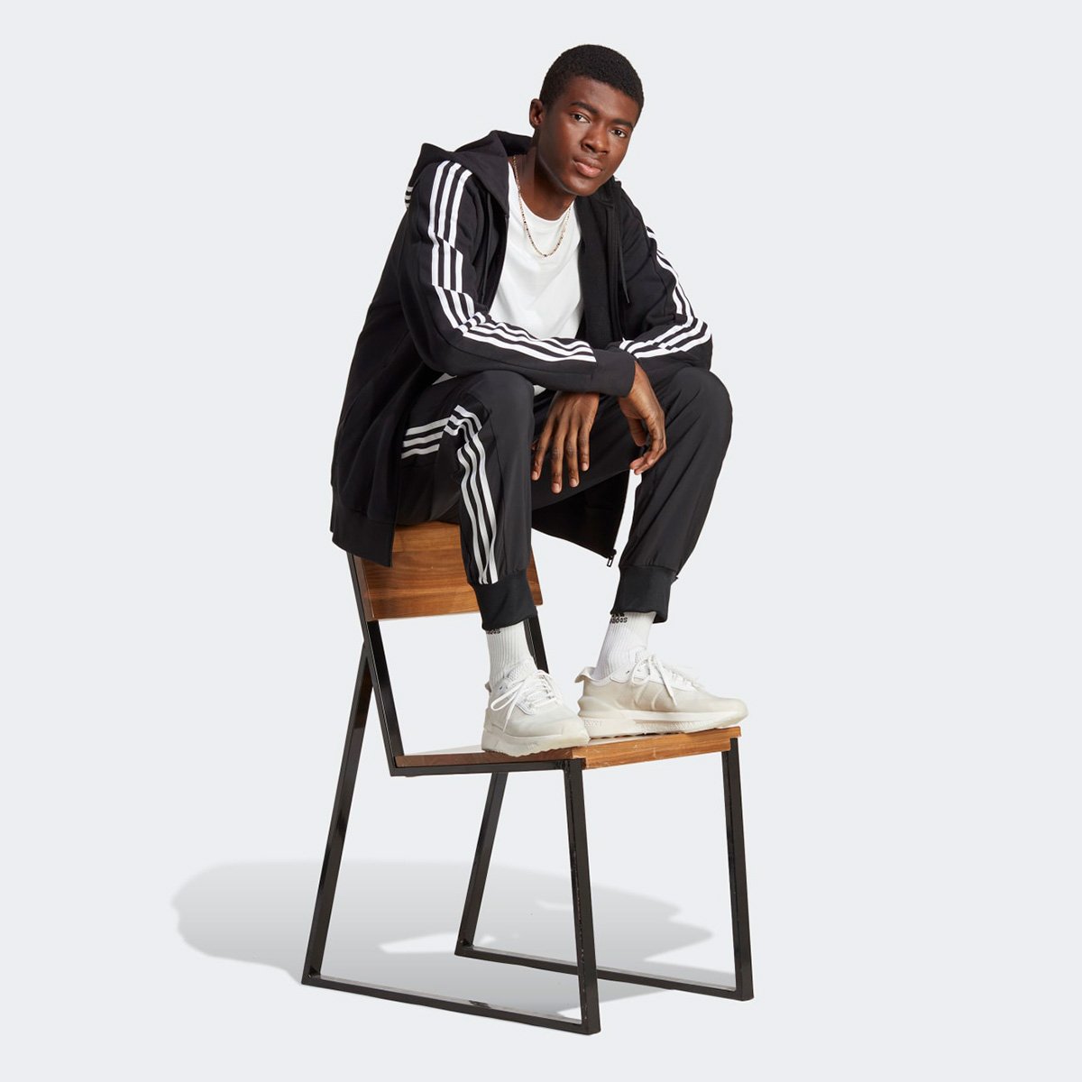 Calça Adidas 3 Listras Masculina - Tam: P - 5