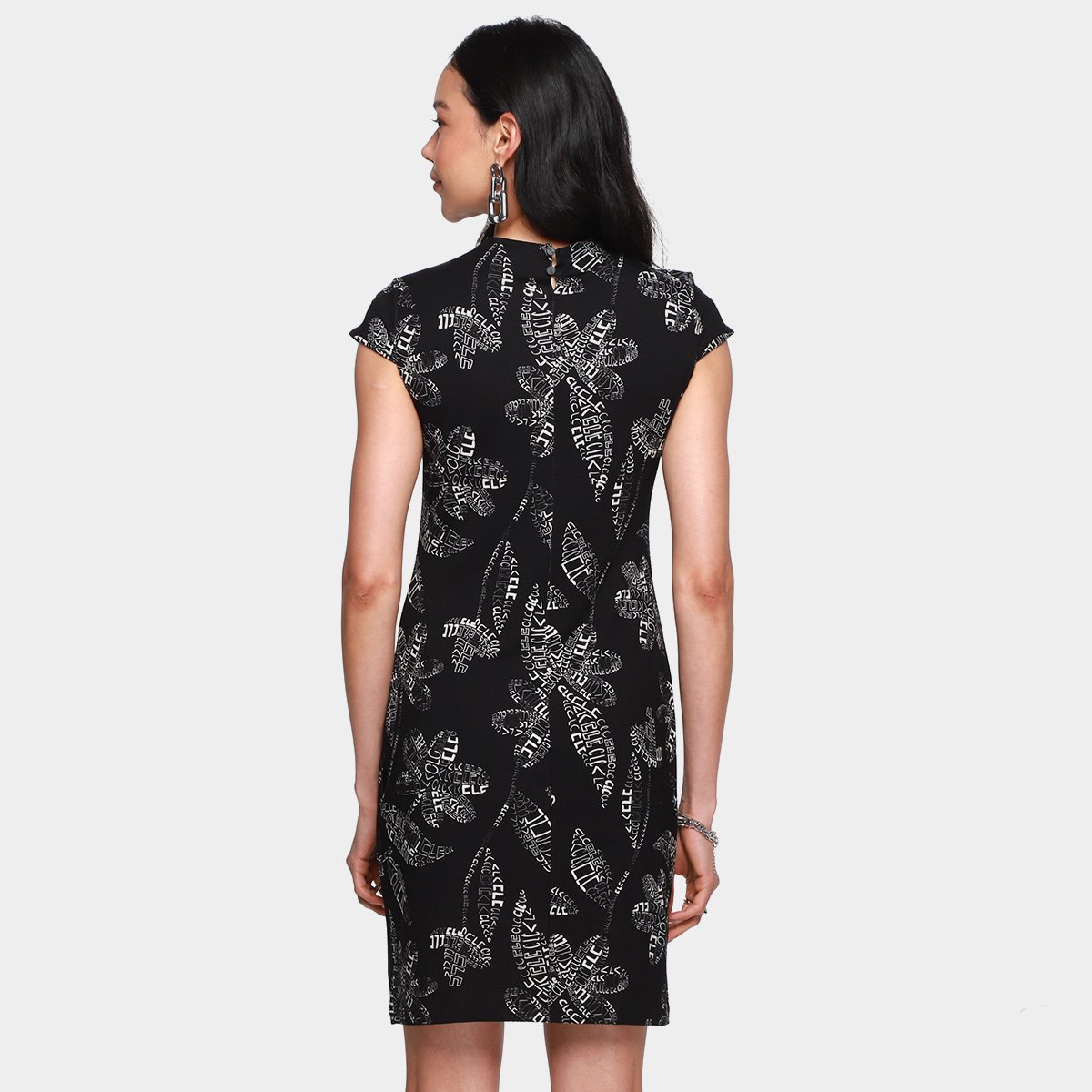 Vestido Curto Colcci CLC Floral Feminino - Tam: P - 1