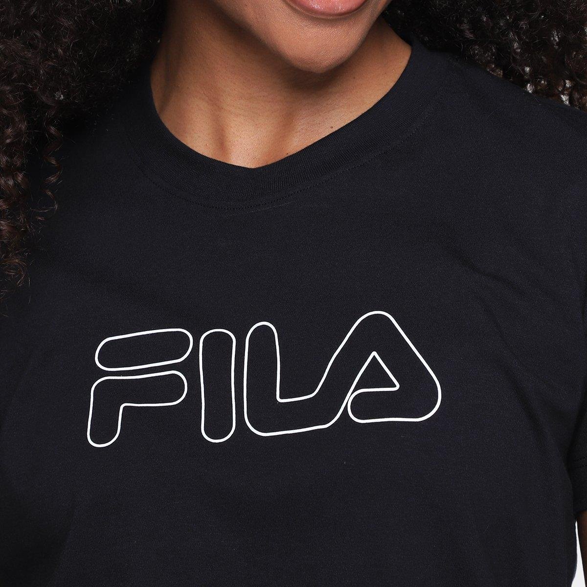 Camiseta Fila Basic Outline Feminina - Tam: P - 2