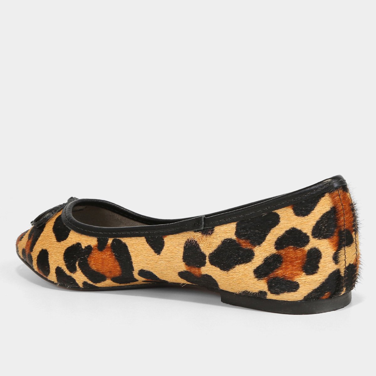 Sapatilha Couro Shoestock Laço Bico Redondo Feminina - Tam: 34 - 3