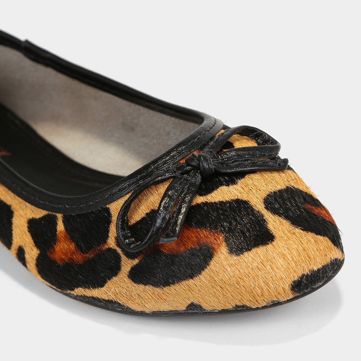 Sapatilha Couro Shoestock Laço Bico Redondo Feminina - Tam: 34 - 4