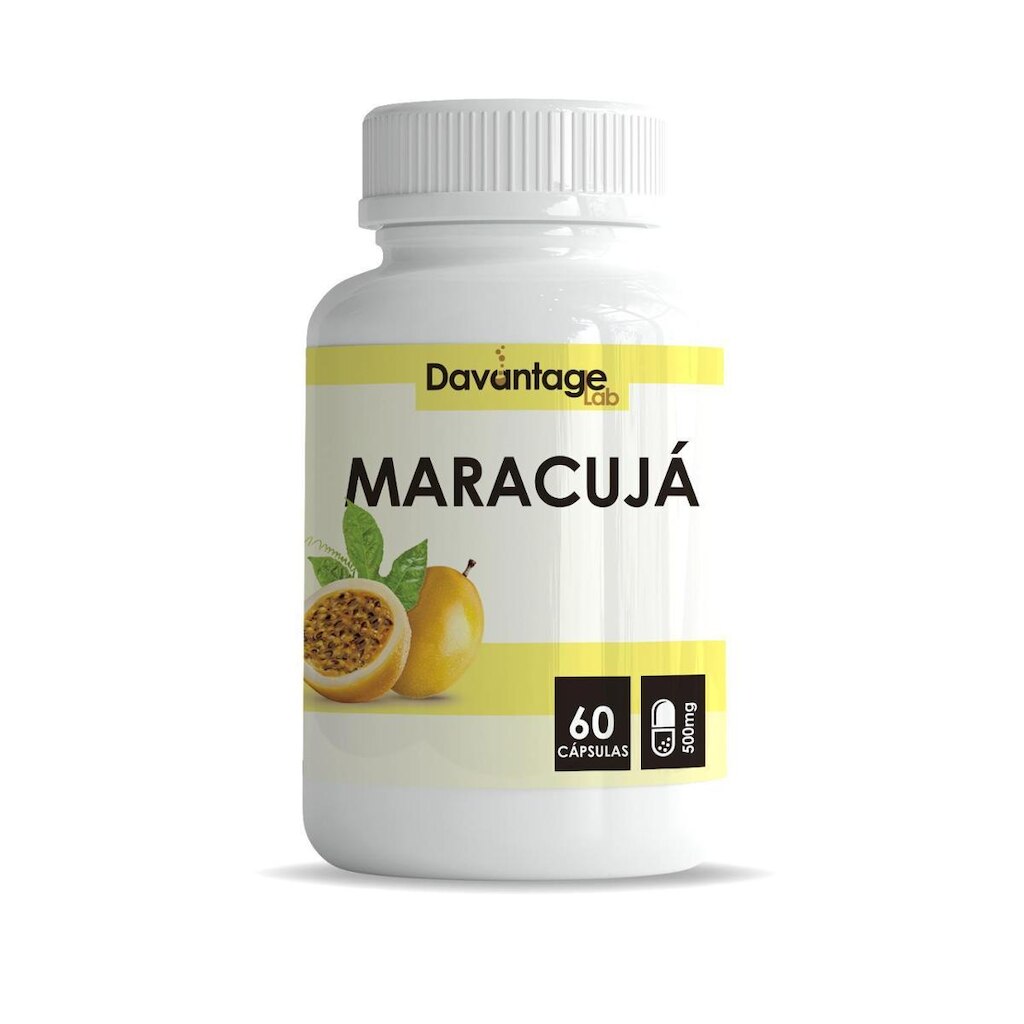 1 Pote de Maracujá em Cápsulas 500mg