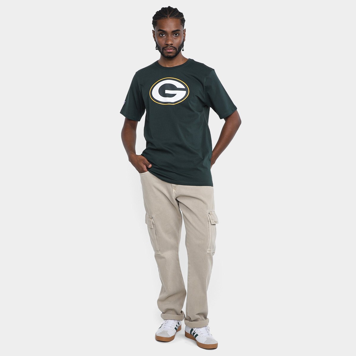 Camiseta NFL Green Bay Packers Player Love 8 Masculina - Tam: P - 3