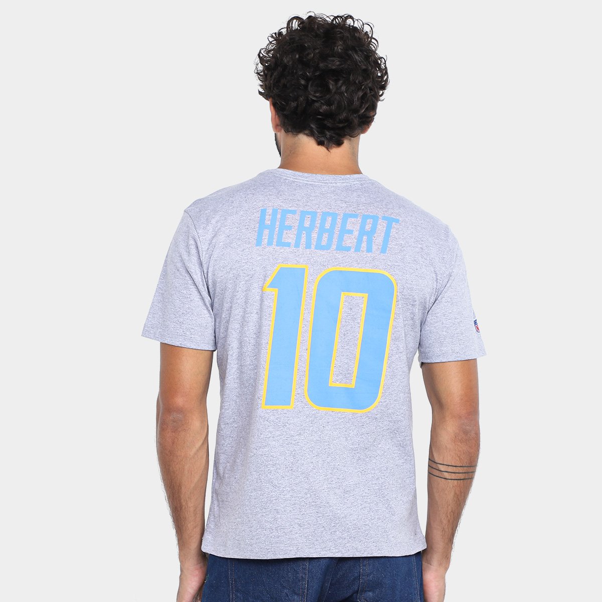 Camiseta NFL Los Angeles Chargers Herb 10 Masculina - Tam: M - 1