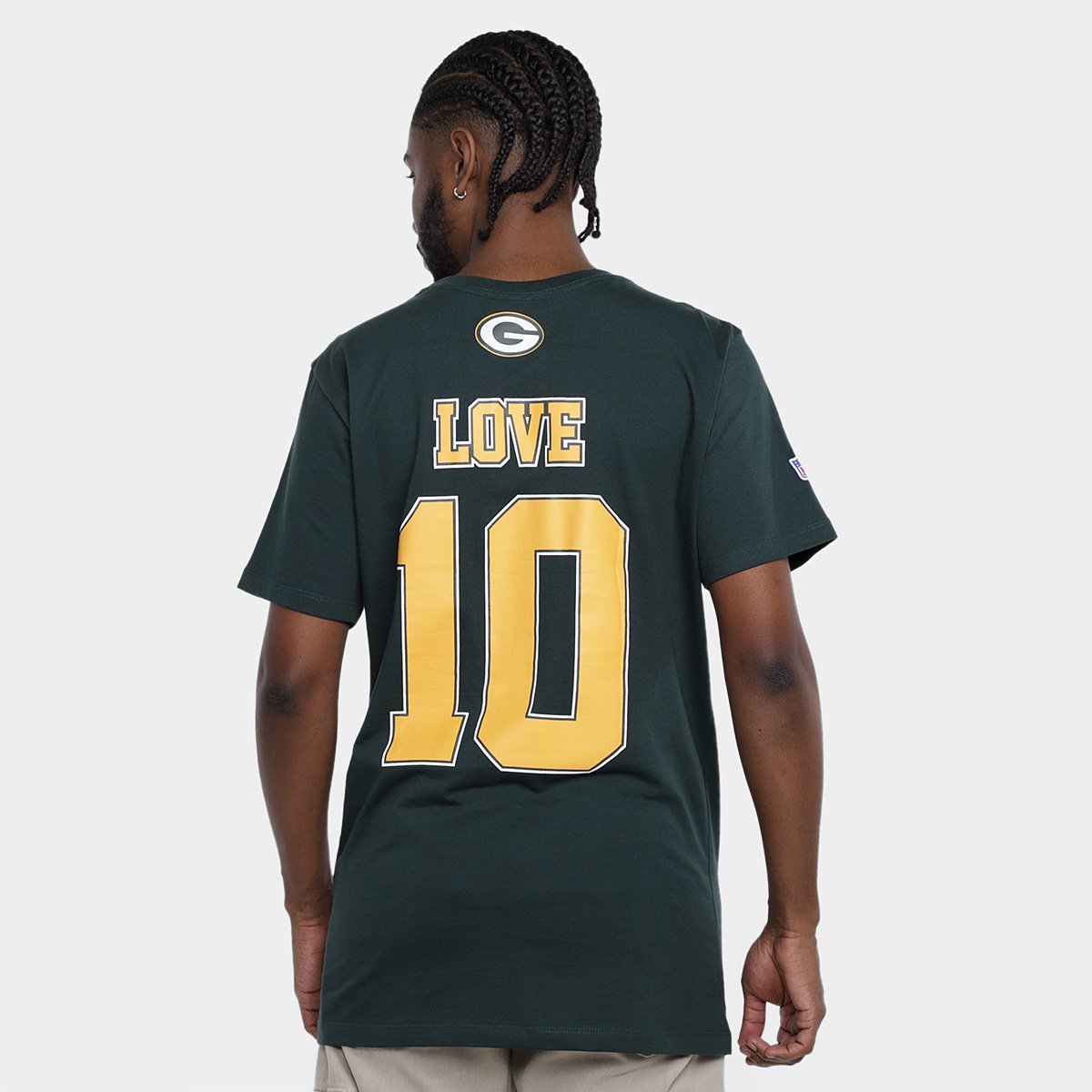 Camiseta NFL Green Bay Packers(Grepac) Player Bark Masculina - Tam: P - 1