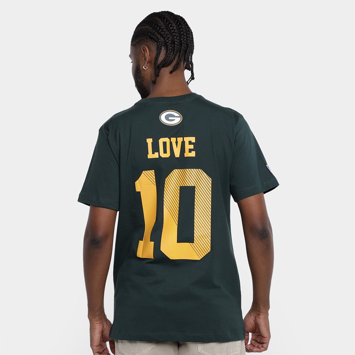 Camiseta NFL Green Bay Packers(Grepac) Player Bark Masculina - Tam: P - 1