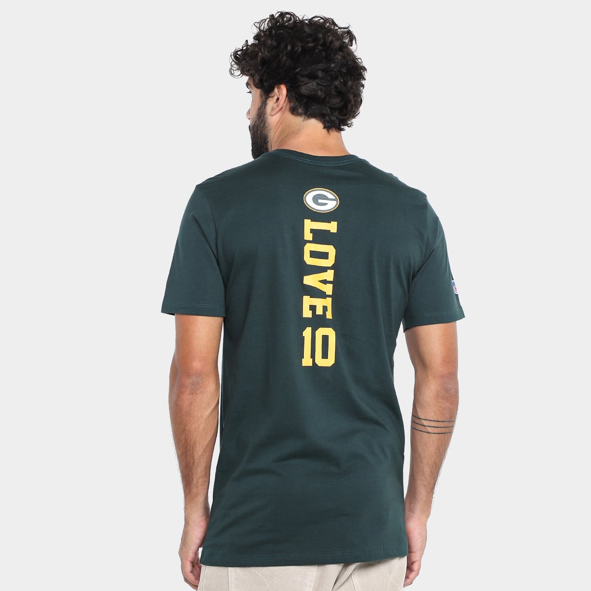 Camiseta NFL Green Bay Packers(Grepac) Player Love Masculina - Tam: M - 1