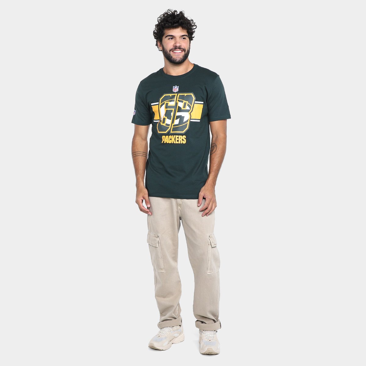 Camiseta NFL Green Bay Packers(Grepac) Player Love Masculina - Tam: M - 3