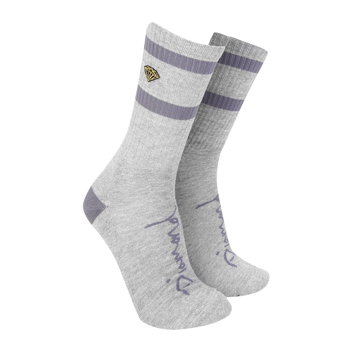 Meia Diamond High Stripes Masculina