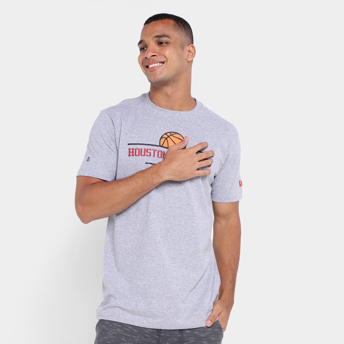 Camiseta NBA Houston Rockets New Era Masculina
