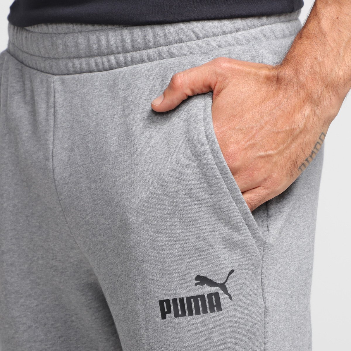 Calça Puma Ess Logo Tr Cl Masculina - Tam: EGG - 2