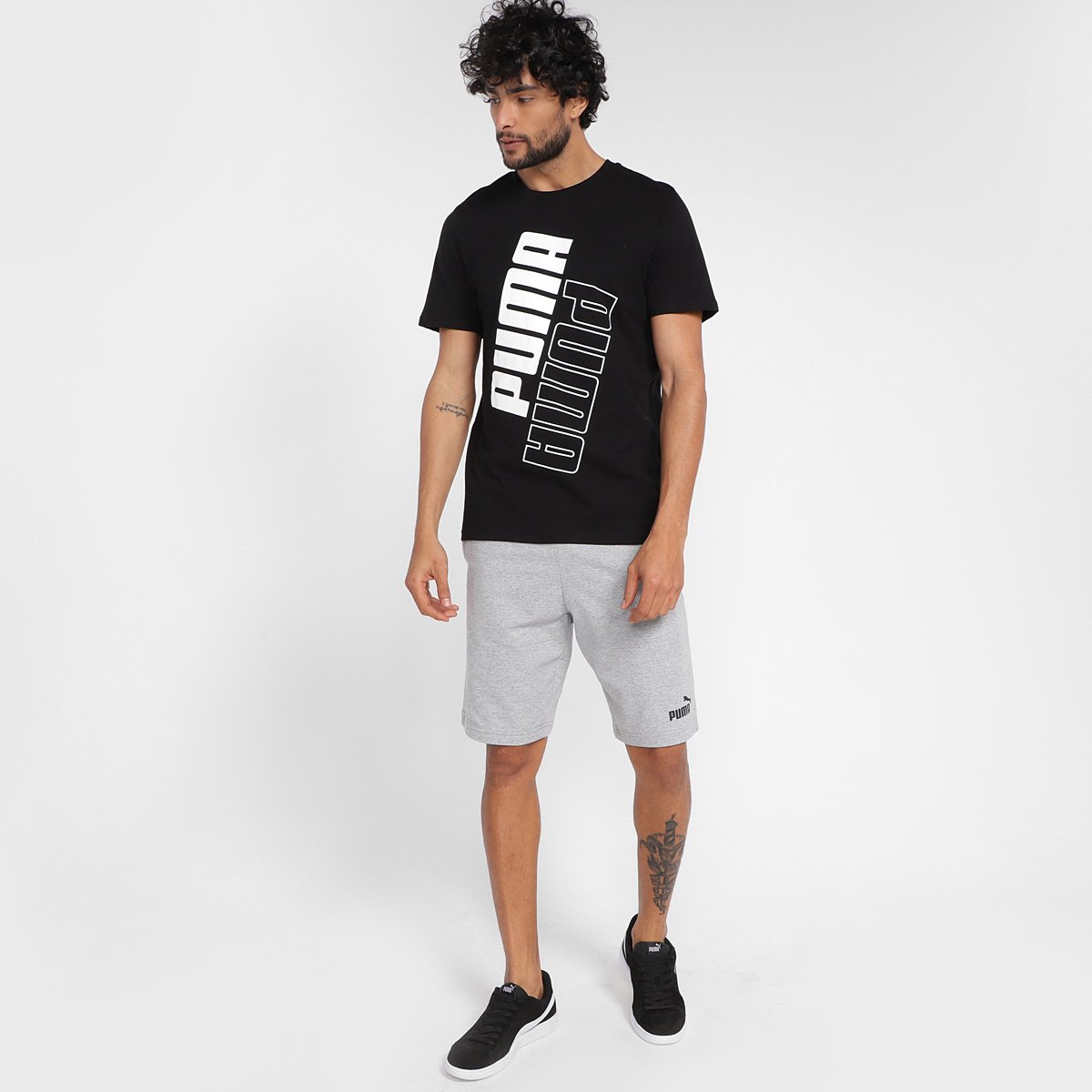 Short Moletom Puma Ess 10" Masculino - Tam: GG - 3