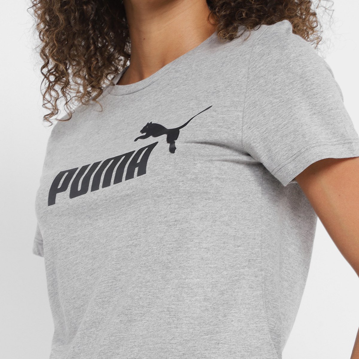 Camiseta Puma Ess Logo Feminina - Tam: P - 2