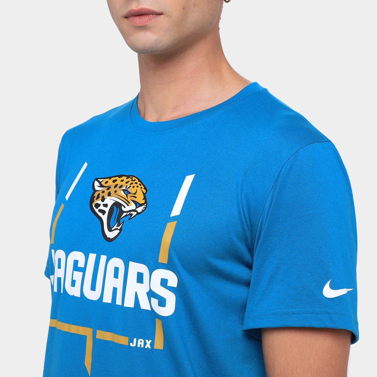 Camiseta Nike NFL Jacksonville Jaguars Legend Goal Post Masculina - Tam: P - 2