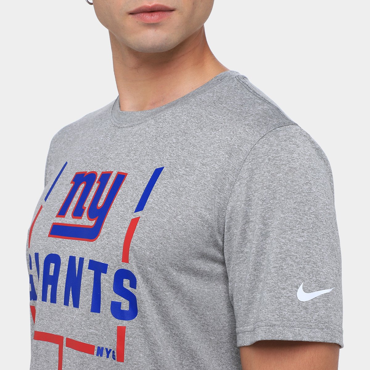 Camiseta Nike NFL New York Giants Legend Goal Post Masculina - Tam: P - 2
