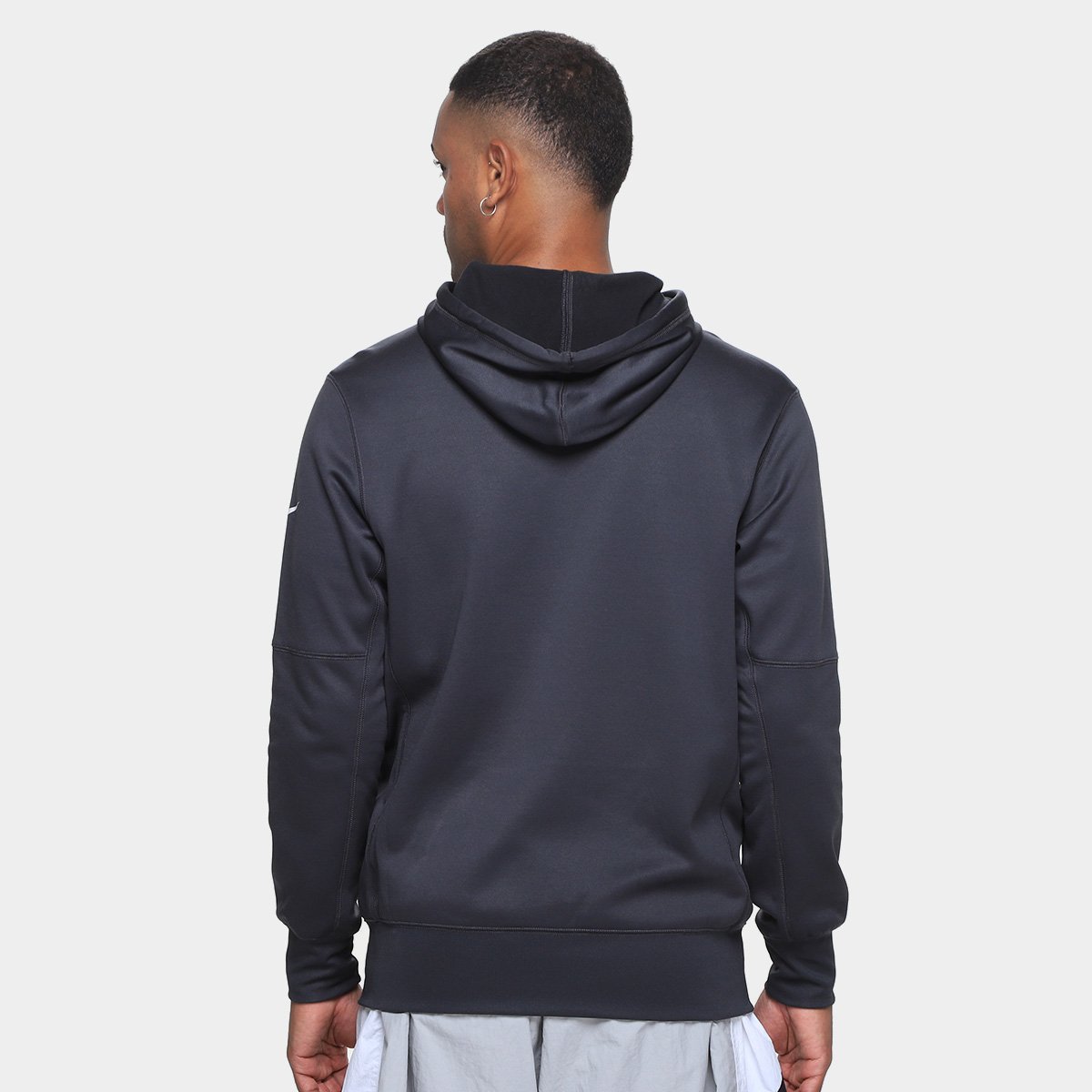 Moletom Nike NFL New England Patriots Therma C/ Capuz Masculino - Tam: EGG - 1