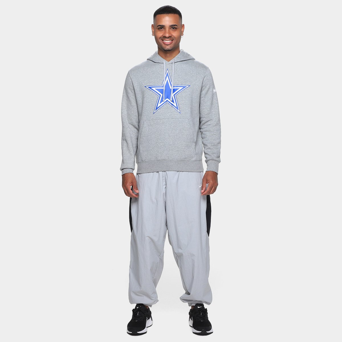 Moletom NFL Dallas Cowboys Nike C/ Capuz Masculino - Tam: M - 3