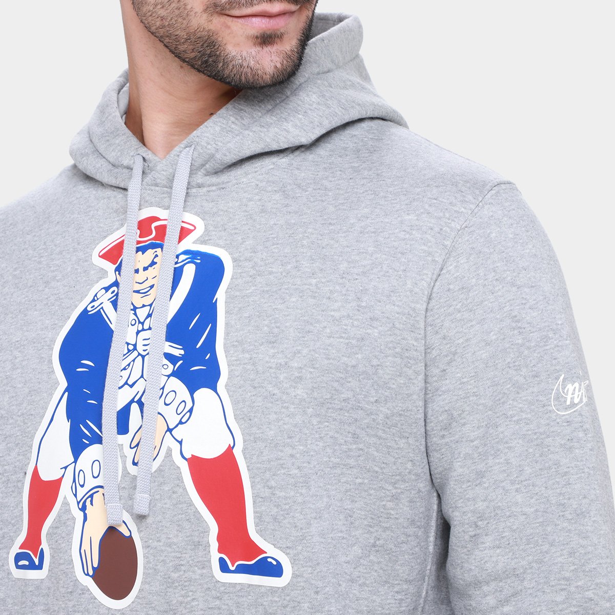 Moletom NFL New England Patriots Nike C/ Capuz Masculino - Tam: P - 2