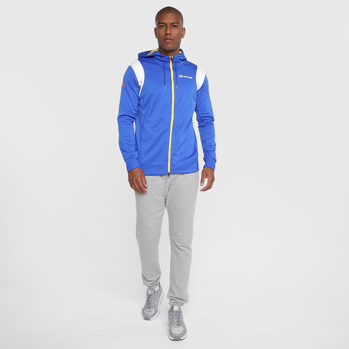 Jaqueta NFL Los Angeles Rams Nike Masculina - Tam: M - 3